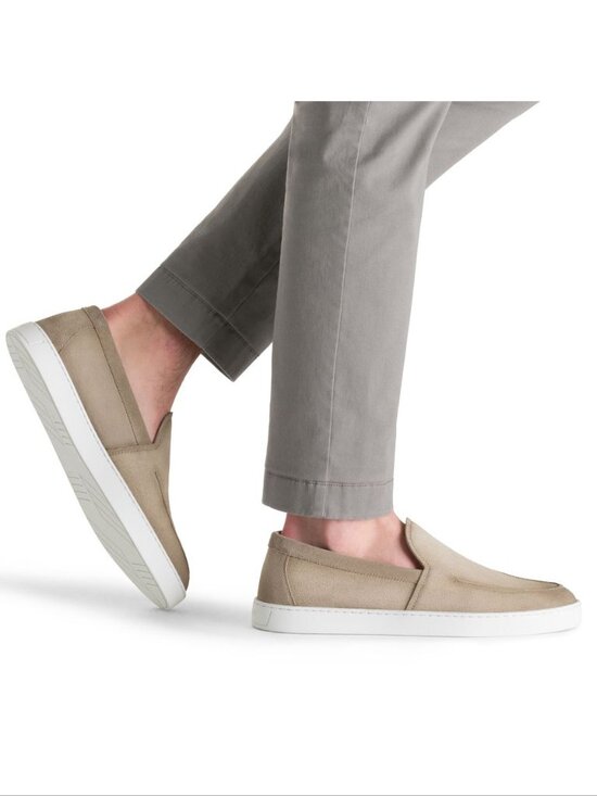 Magnanni Lawford Venetian Slip On Loafers Men\'s Size 10 Tierra Beige Suede NEW main image 11